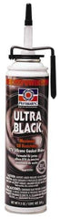 Permatex - 9-1/2 oz Oil Resistant Gasket Maker - -65 to 550°F, Black, Comes in PowerBead Aerosol Can - Caliber Tooling