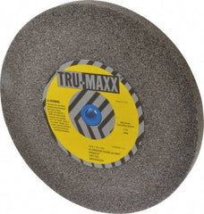 Tru-Maxx - 36 Grit Aluminum Oxide Bench & Pedestal Grinding Wheel - 12" Diam x 1-1/4" Hole x 1" Thick, 2705 Max RPM, P Hardness, Very Coarse Grade , Vitrified Bond - Caliber Tooling