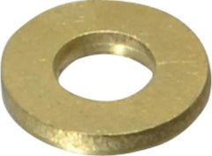 Gibraltar - 3/8" Screw, Brass Standard Flat Washer - 13/32" ID x 7/8" OD, 1/8" Thick, Plain Finish - Caliber Tooling