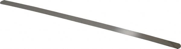 SPI - 0.01 Inch Thick x 1/2 Inch Wide x 12 Inch Leaf Length, Parallel Feeler Gage - High Carbon Steel - Caliber Tooling