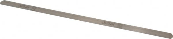 SPI - 0.006 Inch Thick x 1/2 Inch Wide x 12 Inch Leaf Length, Parallel Feeler Gage - High Carbon Steel - Caliber Tooling