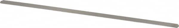 SPI - 0.6mm Thick x 1/2 Inch Wide x 12 Inch Leaf Length, Parallel Feeler Gage - High Carbon Steel - Caliber Tooling