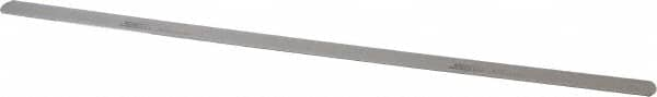 SPI - 0.65mm Thick x 1/2 Inch Wide x 12 Inch Leaf Length, Parallel Feeler Gage - High Carbon Steel - Caliber Tooling