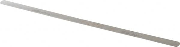 SPI - 0.9mm Thick x 1/2 Inch Wide x 12 Inch Leaf Length, Parallel Feeler Gage - High Carbon Steel - Caliber Tooling