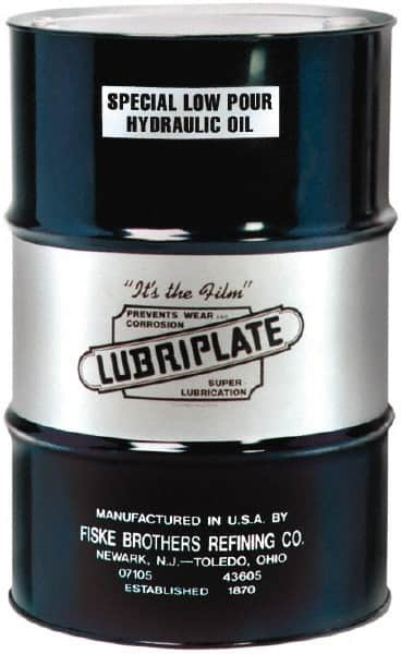 Lubriplate - 55 Gal Drum, Mineral Hydraulic Oil - ISO 22, 25 cSt at 40°C, 6.5 cSt at 100°C - Caliber Tooling