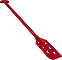 Remco - Red Polypropylene Mixing Paddle with Holes - 40" Overall Length - Caliber Tooling