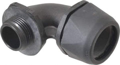 Murrplastik - 3/4" Trade, Nylon Compression Angled Liquidtight Conduit Connector - Noninsulated - Caliber Tooling