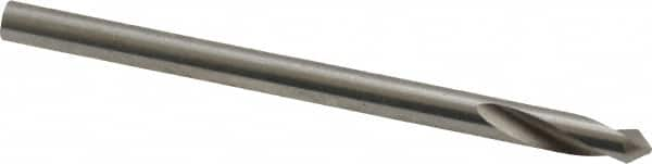 Guhring - 3mm Body Diam, 90°, 46mm OAL, High Speed Steel Spotting Drill - Caliber Tooling