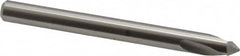 Guhring - 1/4" Body Diam, 90°, 70mm OAL, High Speed Steel Spotting Drill - Caliber Tooling