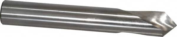 Guhring - 3/4" Body Diam, 90°, 5-5/32" OAL, High Speed Steel Spotting Drill - Caliber Tooling