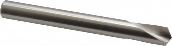 Guhring - 3/8" Body Diam, 120°, 89mm OAL, High Speed Steel Spotting Drill - Caliber Tooling