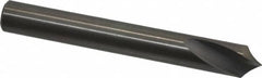 Guhring - 1/2" Body Diam, 90°, 102mm OAL, Solid Carbide Spotting Drill - Caliber Tooling