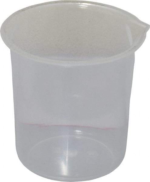 Bel-Art - 50 ml Polypropylene Graduated Beaker - 10 ml Graduation, 2" Diam x 1-61/64" High - Caliber Tooling