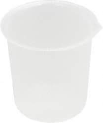 Bel-Art - 100 ml Polypropylene Graduated Beaker - 25 ml Graduation, 2-1/2" Diam x 2-37/64" High - Caliber Tooling