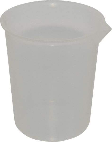 Bel-Art - 1,000 ml Polypropylene Graduated Beaker - 100 ml Graduation, 5-1/8" Diam x 5-15/16" High - Caliber Tooling