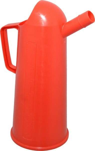 Bel-Art - 2 L Pitcher - Polypropylene, Red, 12" High x 5-1/8" Diam - Caliber Tooling