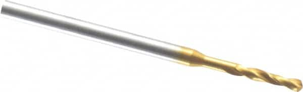 Guhring - 0.0394", 118° Point, Cobalt Micro Drill Bit - Caliber Tooling