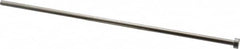 Gibraltar - 7/32" Pin Diam, 13/32" Head Diam x 3/16" Head Height, 10" OAL, Straight Ejector Pin - Steel, 9-13/16" Pin Length - Caliber Tooling