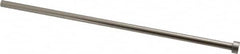 Gibraltar - 19/64" Pin Diam, 1/2" Head Diam x 1/4" Head Height, 10" OAL, Straight Ejector Pin - Steel, 9-3/4" Pin Length - Caliber Tooling