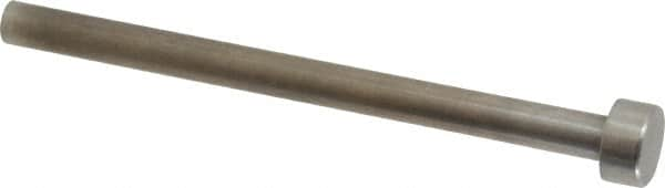 Gibraltar - 13/64" Pin Diam, 3/8" Head Diam x 3/16" Head Height, 3" OAL, Hard Core Pin - Steel - Caliber Tooling