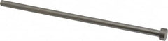 Gibraltar - 7/32" Pin Diam, 13/32" Head Diam x 3/16" Head Height, 6" OAL, Hard Core Pin - Steel, 5-13/16" Pin Length - Caliber Tooling