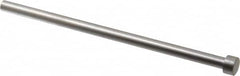 Gibraltar - 9/32" Pin Diam, 7/16" Head Diam x 1/4" Head Height, 6" OAL, Hard Core Pin - Steel, 5-3/4" Pin Length - Caliber Tooling