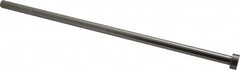 Gibraltar - 11/32" Pin Diam, 9/16" Head Diam x 1/4" Head Height, 10" OAL, Hard Core Pin - Steel, 9-3/4" Pin Length - Caliber Tooling