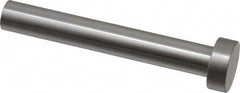 Gibraltar - 13/32" Pin Diam, 11/16" Head Diam x 1/4" Head Height, 3" OAL, Hard Core Pin - Steel, 2-3/4" Pin Length - Caliber Tooling