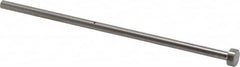 Gibraltar - 3.5mm Pin Diam, 7mm Head Diam x 3mm Head Height, 100mm OAL, Straight Ejector Pin - Steel, 97mm Pin Length - Caliber Tooling