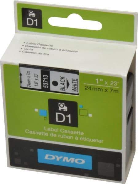 Dymo - Black Label Maker Tape - Caliber Tooling