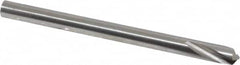 Guhring - 4mm Body Diam, 120°, 55mm OAL, High Speed Steel Spotting Drill - Caliber Tooling