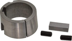 Browning - 2-7/16" Bore, 1/2 x 1 Thread, Tapered Lock Sprocket Bushing - Caliber Tooling