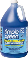 Simple Green - 1 Gal Bottle Unscented Glass Cleaner - Concentrated, Use on Glass Surfaces - Caliber Tooling