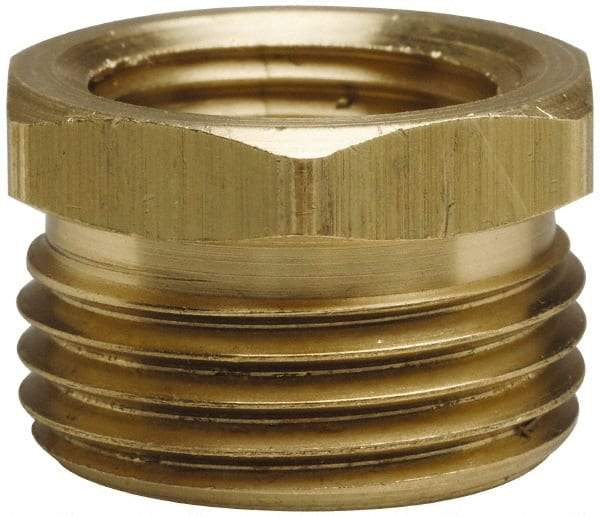 Cerro - 3/4 FPT & 3/4 MGHT Garden Hose Fitting - Brass, Male Hose to Female Pipe Connector - Caliber Tooling