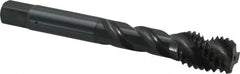 OSG - 1/2-13 UNC 3 Flute 3B Bottoming Spiral Flute Tap - Vanadium High Speed Steel, Oxide Finish, 3-3/8" OAL, Right Hand Flute, Right Hand Thread, H3 - Caliber Tooling