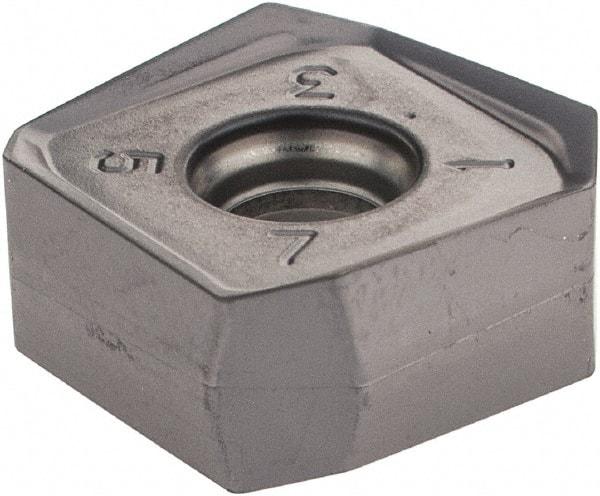 Iscar - S845 SXMU1606 MM Grade IC928 Carbide Milling Insert - TiAlN Finish, 0.3004" Thick, 0.6378" Inscribed Circle, 0.8mm Corner Radius - Caliber Tooling