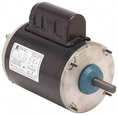 US Motors - 1/2 hp, TEAO Enclosure, Auto Thermal Protection, 1,725 RPM, 115/230 Volt, 60 Hz, Industrial Electric AC/DC Motor - Size 56 Frame, Rigid Mount, 1 Speed, Ball Bearings, 7.0/3.5 Full Load Amps, B Class Insulation, Reversible - Caliber Tooling