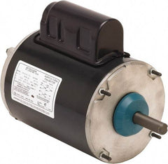 US Motors - 1/3 hp, TEAO Enclosure, Auto Thermal Protection, 1,700 RPM, 115/230 Volt, 60 Hz, Industrial Electric AC/DC Motor - Size 48 Frame, Resilient Mount, 1 Speed, Ball Bearings, 3.8/1.9 Full Load Amps, B Class Insulation, CW Drive End Rev - Caliber Tooling