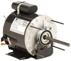 US Motors - 1/6 hp, TENV Enclosure, Auto Thermal Protection, 1,075 RPM, 115 Volt, 60 Hz, Industrial Electric AC/DC Motor - Size 48 Frame, Hub/Stud Mount, 2 Speed, Ball Bearings, B Class Insulation, Reversible - Caliber Tooling