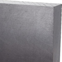 Made in USA - 3/4" Thick x 24" Wide x 4' Long, Polyethylene (UHMW) Sheet - Black, Antistatic Grade - Caliber Tooling