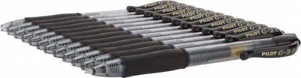 Pilot - Ball Tip Gel Roller Ball Pen - Black - Caliber Tooling