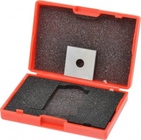 Value Collection - 0.102" Square Steel Gage Block - Accuracy Grade 0, Includes NIST Traceability Certification - Caliber Tooling