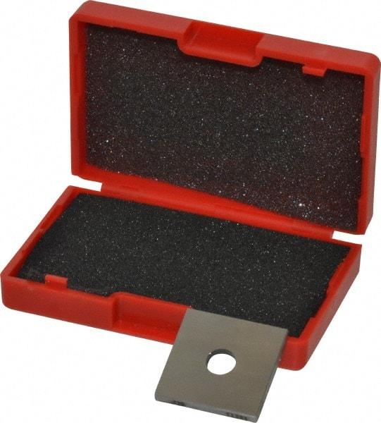 Value Collection - 0.116" Square Steel Gage Block - Accuracy Grade 0, Includes NIST Traceability Certification - Caliber Tooling