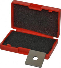 Value Collection - 0.116" Square Steel Gage Block - Accuracy Grade 0, Includes NIST Traceability Certification - Caliber Tooling