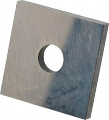 Value Collection - 0.123" Square Steel Gage Block - Accuracy Grade 0, Includes NIST Traceability Certification - Caliber Tooling