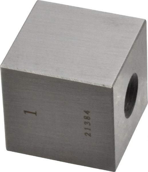 Value Collection - 1" Square Steel Gage Block - Accuracy Grade 0, Includes NIST Traceability Certification - Caliber Tooling