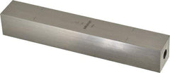 Mitutoyo - 6" Square Steel Gage Block - Accuracy Grade 0, Includes Certificate of Inspection - Caliber Tooling