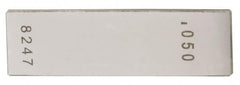 Value Collection - 0.1006" Rectangular Steel Gage Block - Accuracy Grade AS-1, Includes NIST Traceability Certification - Caliber Tooling