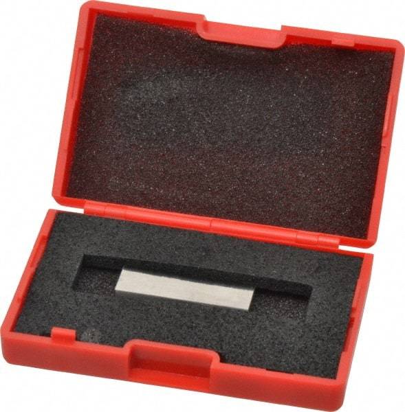 Value Collection - 0.109" Rectangular Steel Gage Block - Accuracy Grade AS-1, Includes NIST Traceability Certification - Caliber Tooling