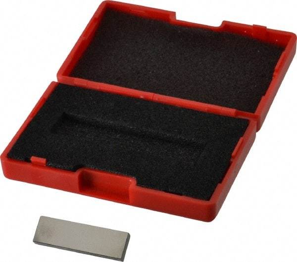 Value Collection - 0.118" Rectangular Steel Gage Block - Accuracy Grade AS-1, Includes NIST Traceability Certification - Caliber Tooling